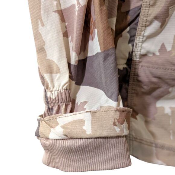 Indygena Podroz Pastel Camo Lightweight Packable Jacket Stowaway Hooded Sz L - Picture 7 of 12